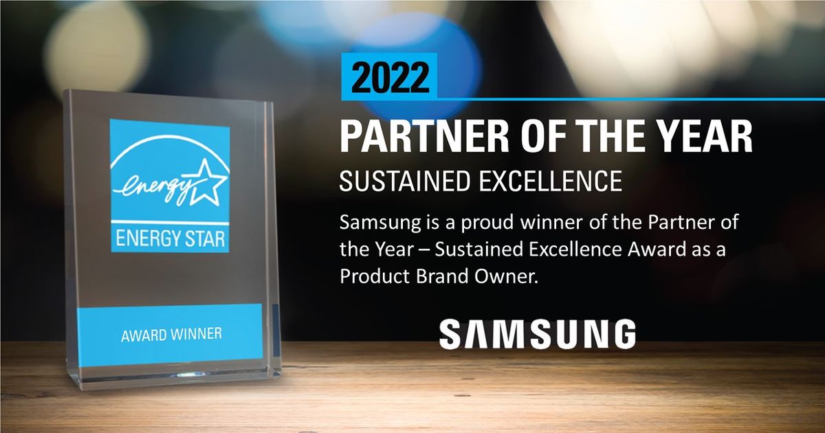 Samsung Earns ENERGY STAR Partner of the Year Awards for Environmental Protection