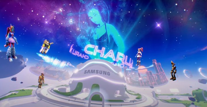 Samsung Superstar Galaxy on Roblox Featuring Pop Icon Charli XCX Now Available for a Limited Time